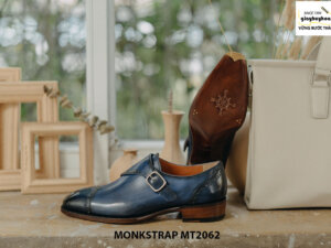 Giày tây nam đánh Patina Single Monkstrap MT2062 006