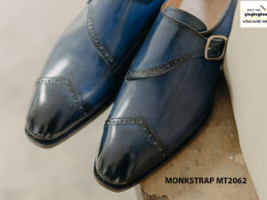 Giày tây nam đánh Patina Single Monkstrap MT2062 001