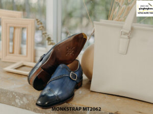 Giày tây nam đánh Patina Single Monkstrap MT2062 004