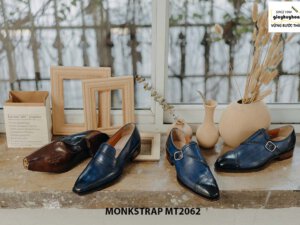 Giày tây nam đánh Patina Single Monkstrap MT2062 002