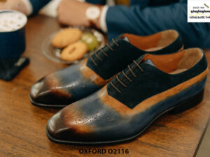 Giày da nam siêu phẩm cho giám đốc Oxford O2116 001