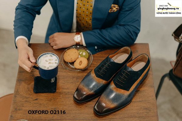 Giày da nam siêu phẩm cho giám đốc Oxford O2116 002