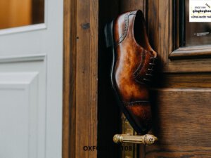 Giày da nam da bò hảo hạng Oxford O2108 003
