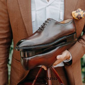 Giày da nam chính hãng chất lượng Oxford O2102 006