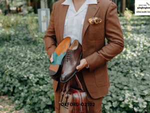 Giày da nam chính hãng chất lượng Oxford O2102 005