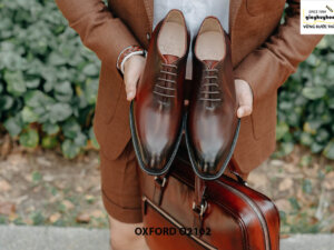 Giày da nam chính hãng chất lượng Oxford O2102 001