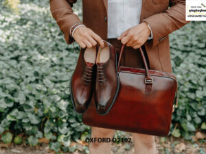 Giày da nam chính hãng chất lượng Oxford O2102 004
