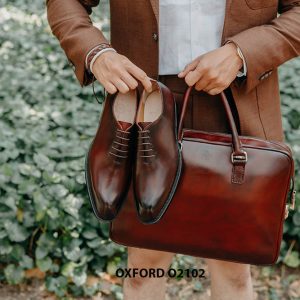 Giày da nam chính hãng chất lượng Oxford O2102 004