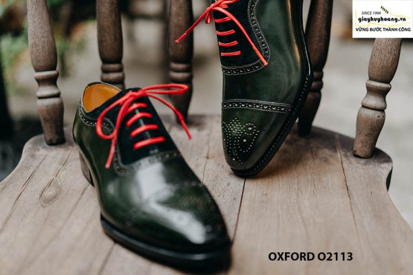 Giày da nam được làm từ thủ công Oxford O2113 002