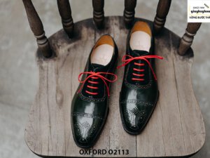 Giày da nam được làm từ thủ công Oxford O2113 001