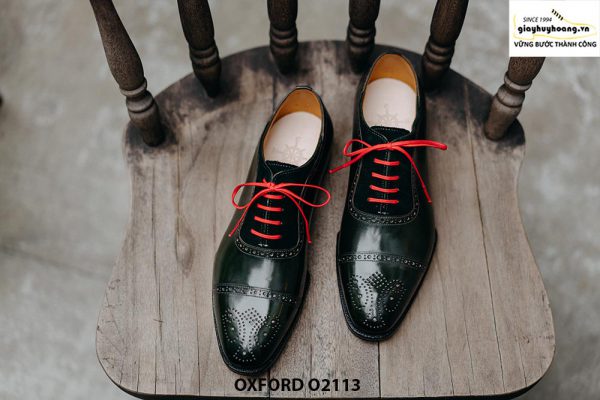 Giày da nam được làm từ thủ công Oxford O2113 001