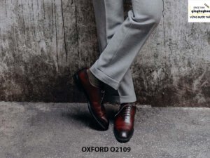 Giày da nam hàng hiệu cao cấp Oxford O2109 003