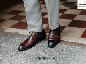 Giày da nam hàng hiệu cao cấp Oxford O2109 001