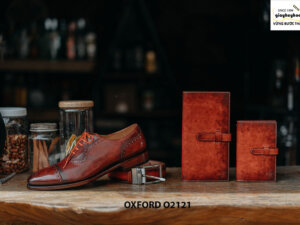 Giày da nam made in Việt Nam Oxford O2121 006