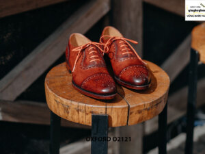 Giày da nam made in Việt Nam Oxford O2121 001