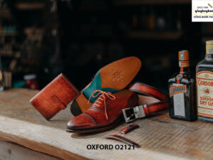 Giày da nam made in Việt Nam Oxford O2121 004