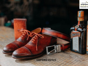 Giày da nam made in Việt Nam Oxford O2121 003