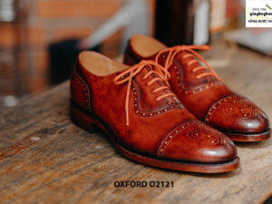 Giày da nam made in Việt Nam Oxford O2121 002