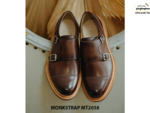 Giày da nam mạnh mẽ Double Monkstrap MT2058 004