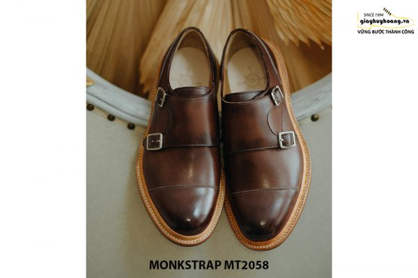 Giày da nam mạnh mẽ Double Monkstrap MT2058 004