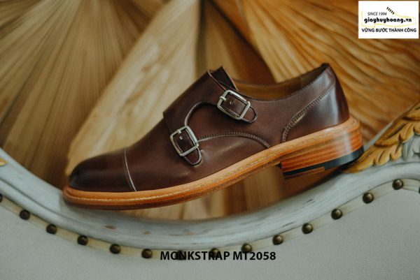 Giày da nam mạnh mẽ Double Monkstrap MT2058 001