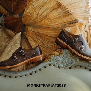 Giày da nam mạnh mẽ Double Monkstrap MT2058 003