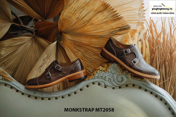 Giày da nam mạnh mẽ Double Monkstrap MT2058 003