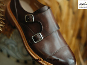 Giày da nam mạnh mẽ Double Monkstrap MT2058 002