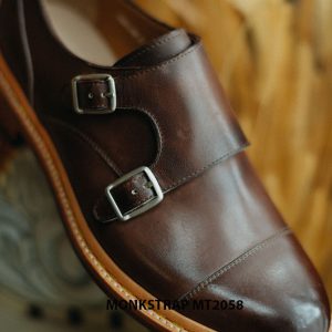 Giày da nam mạnh mẽ Double Monkstrap MT2058 002