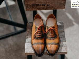 Giày da nam được làm từ thủ công Oxford O2122 005