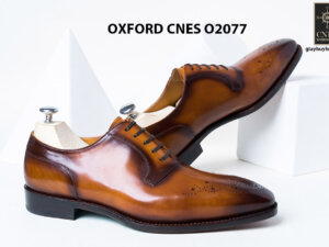 Giày da nam sáng tạo phong cách Oxford O2077 002