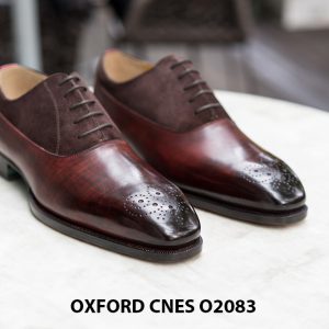 Giày tây nam phối da lộn thời trang Oxford O2083 001
