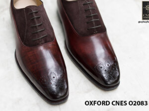 Giày tây nam phối da lộn thời trang Oxford O2083 007
