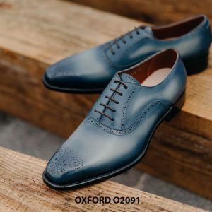Giày buộc dây nam hàng hiệu cao cấp Oxford O2091 006