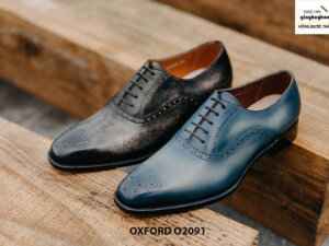 Giày buộc dây nam hàng hiệu cao cấp Oxford O2091 001