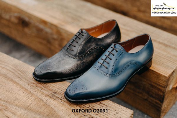 Giày buộc dây nam hàng hiệu cao cấp Oxford O2091 001