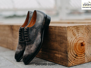 Giày buộc dây nam hàng hiệu cao cấp Oxford O2091 002