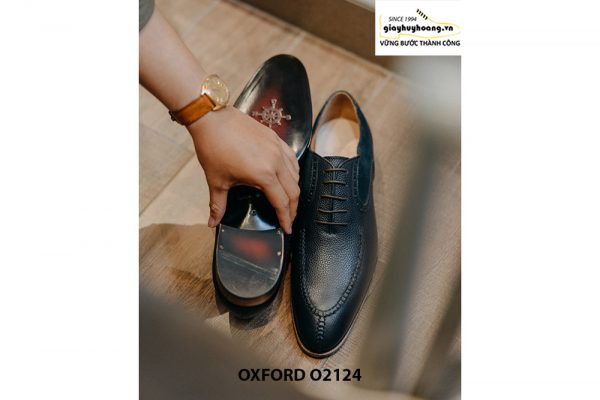 Giày tây nam da bê cao cấp Oxford O2124 005
