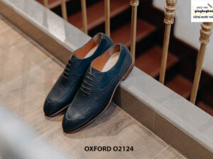 Giày tây nam da bê cao cấp Oxford O2124 001