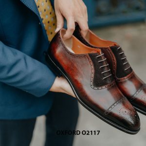 Giày da nam công sở mẫu đẹp Oxford O2117 004