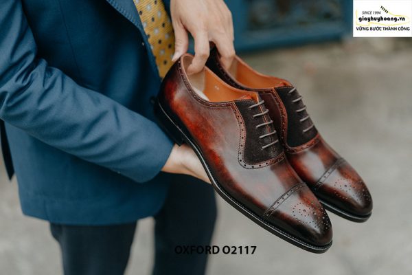 Giày da nam công sở mẫu đẹp Oxford O2117 004