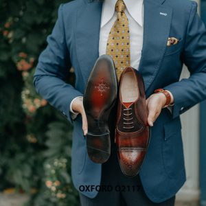 Giày da nam công sở mẫu đẹp Oxford O2117 003