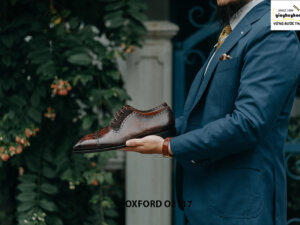 Giày da nam công sở mẫu đẹp Oxford O2117 002