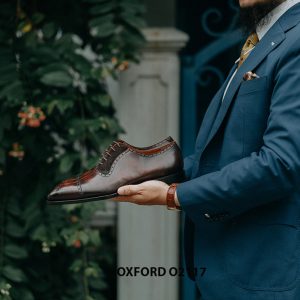 Giày da nam công sở mẫu đẹp Oxford O2117 002