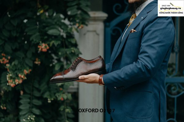 Giày da nam công sở mẫu đẹp Oxford O2117 002