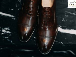 Giày tây nam captoe cực sang trọng Oxford O2095 02