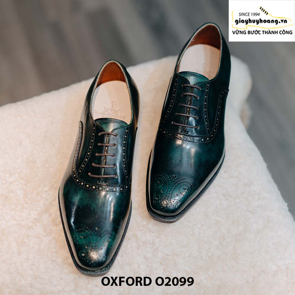 Giày tây nam màu sắc đẹp sang trọng Oxford O2099 004