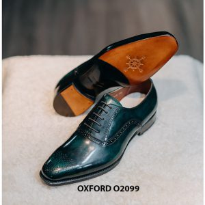 Giày tây nam màu sắc đẹp sang trọng Oxford O2099 002
