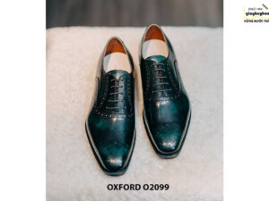 Giày tây nam màu sắc đẹp sang trọng Oxford O2099 001