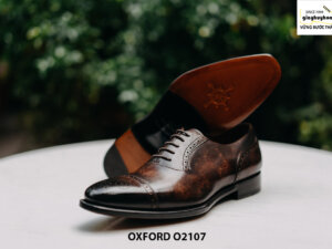 Giày da nam chính hãng cao cấp Oxford O2107 004